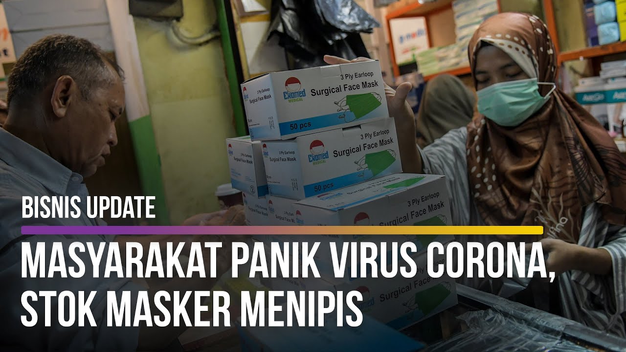  Virus Corona Bikin Stok Masker Menipis