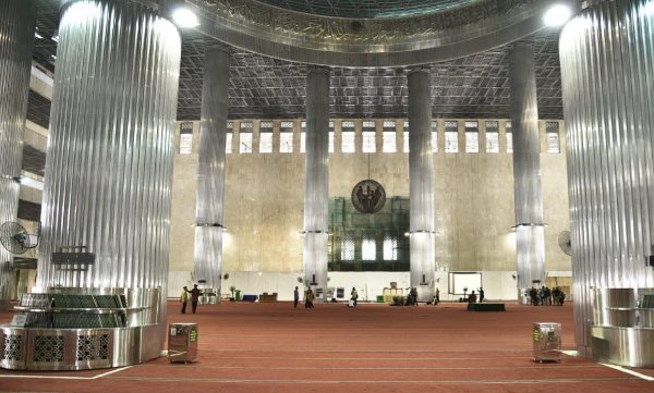  Renovasi Masjid Istiqlal Rampung Sebelum Ramadan 2020