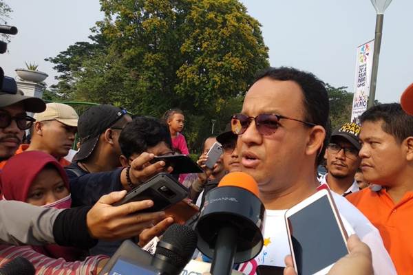  Hujan Deras Bikin Pintu Air Manggarai Siaga 2, Anies Di Mana?