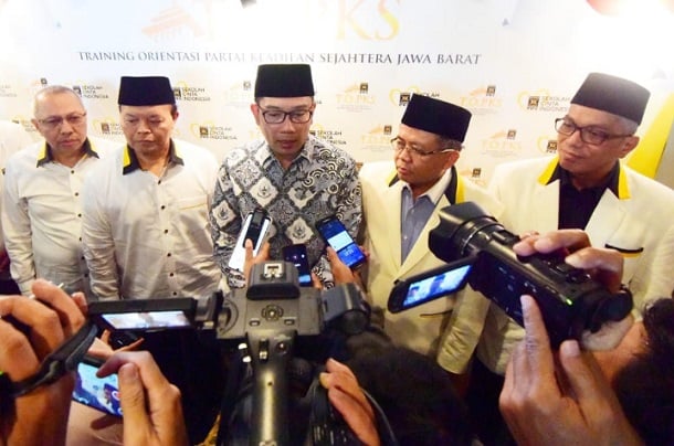  Presiden PKS Pastikan Dukung Ridwan Kamil