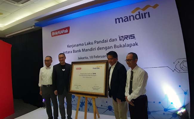  Bank Mandiri Dapat 1,5 Juta Agen Laku Pandai Dari Bukalapak