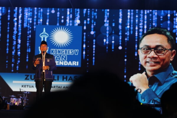  Zulkifli Hasan Kembali Pimpin PAN setelah Asman Mundur dari Pencalonan