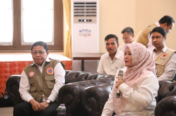  706 Huntap Tsunami Pandeglang Ditargetkan Selesai sebelum Lebaran