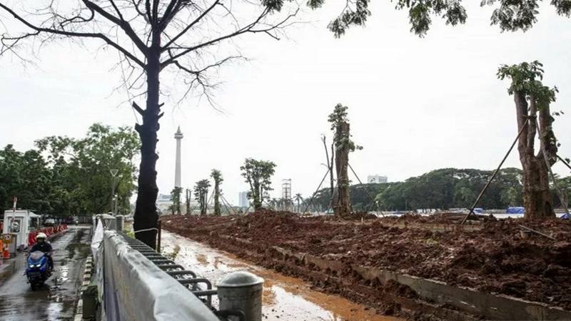  Revitalisasi Monas, PT MRT Klaim Kantongi Izin Proyek