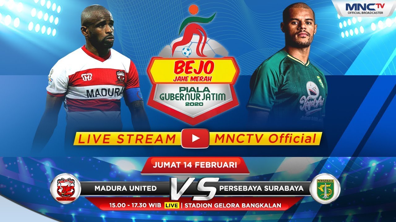  Persebaya Hajar Madura United 4-2, Lolos ke Semifinal Piala Gubernur Jatim
