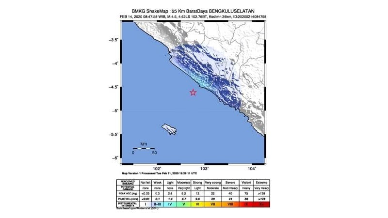  Ini Penjelasan BMKG Terkait Gempa Nganjuk dan Kediri