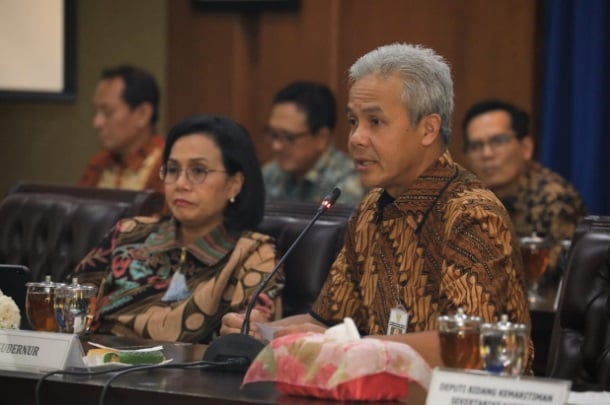  Ganjar Tanggung Penuh Biaya Pendidikan Siswi Korban Perundungan