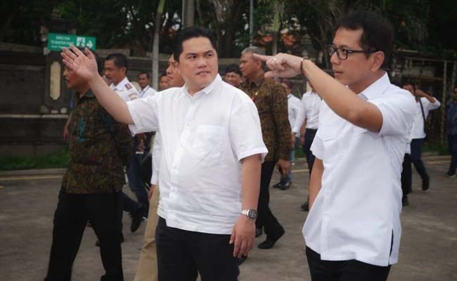  Menteri Erick Ingin Pelabuhan Benoa Jadi Pusat Kapal Pesiar