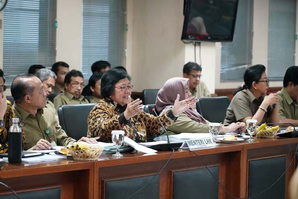  Menteri LHK Jelaskan 5 Program Nasional di Raker Komite II DPD RI