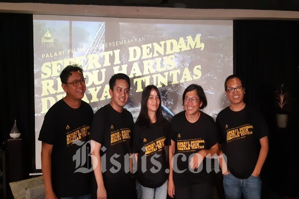  Novel \'Seperti Dendam, Rindu Harus Dibayar Tuntas\' Diangkat ke Layar Lebar