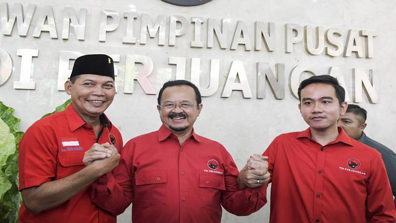  Pilkada 2020: Nama Anak dan Mantu Jokowi Masih Digantung PDIP