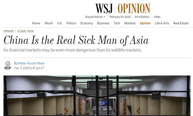  China Usir 3 Wartawan Wall Street Journal, AS Mengamuk
