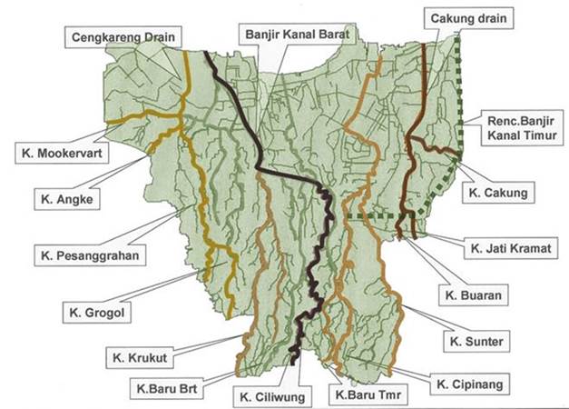  Info Banjir Jakarta : Pukul 09.00 WIB Pesanggrahan Siaga Tiga