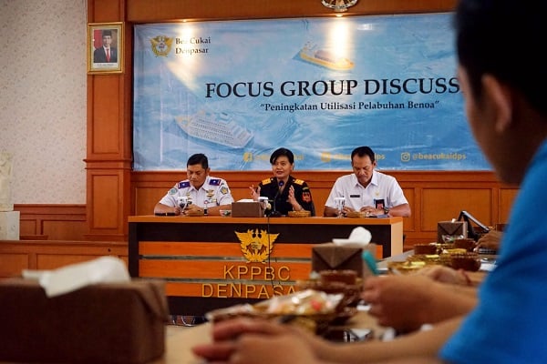 Bea dan Cukai TMP A Denpasar Dorong Perbaikan Sistem di Pelabuhan