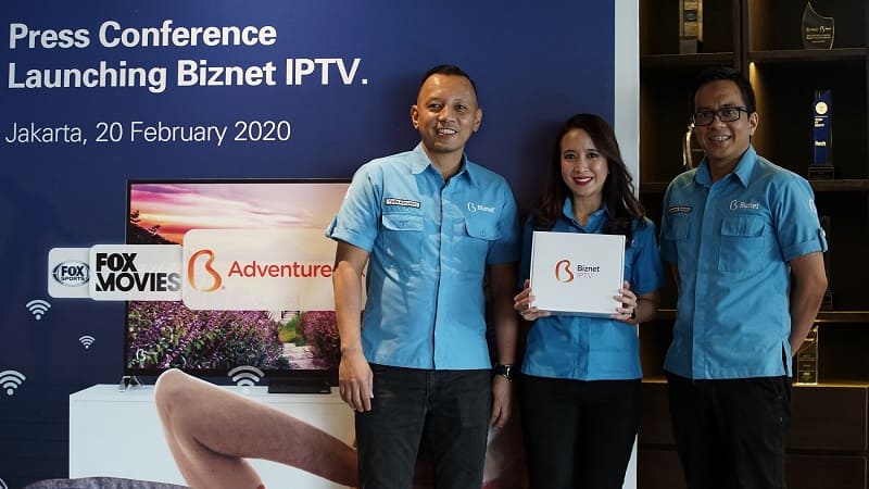  Biznet Luncurkan Biznet IPTV, Hiburan TV Interaktif dengan Resolusi 4K