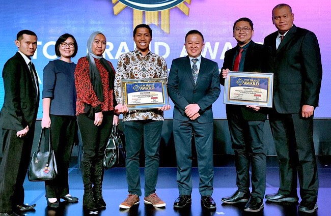  Jayaboard Sabet Dua Penghargaan Top Brand Award 2020