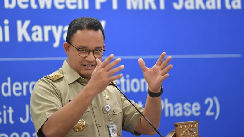  Anies: Bank DKI yang Menyatukan BUMD Sektor Transportasi