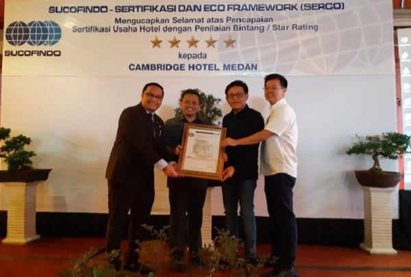  Pertahankan Rating Hotel Bintang 5, Cambridge Hotel Incar Okupansi Tumbuh 12%