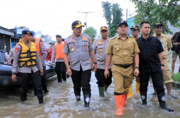  Kapolda Apresiasi Langkah Cepat Pemkot Tangerang Tangani Banjir