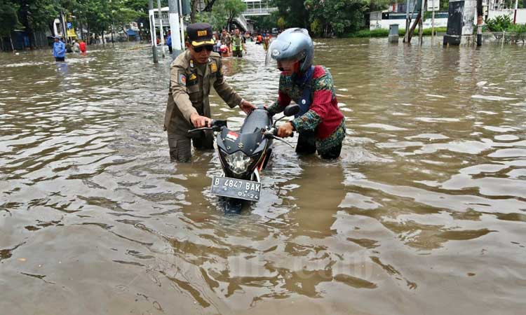  Banjir Jakarta: 5,2 Persen RW di Jakarta Masih Tergenang