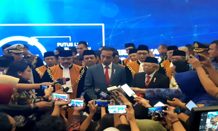  Jokowi Apresiasi Reformasi Hukum di Tubuh MA