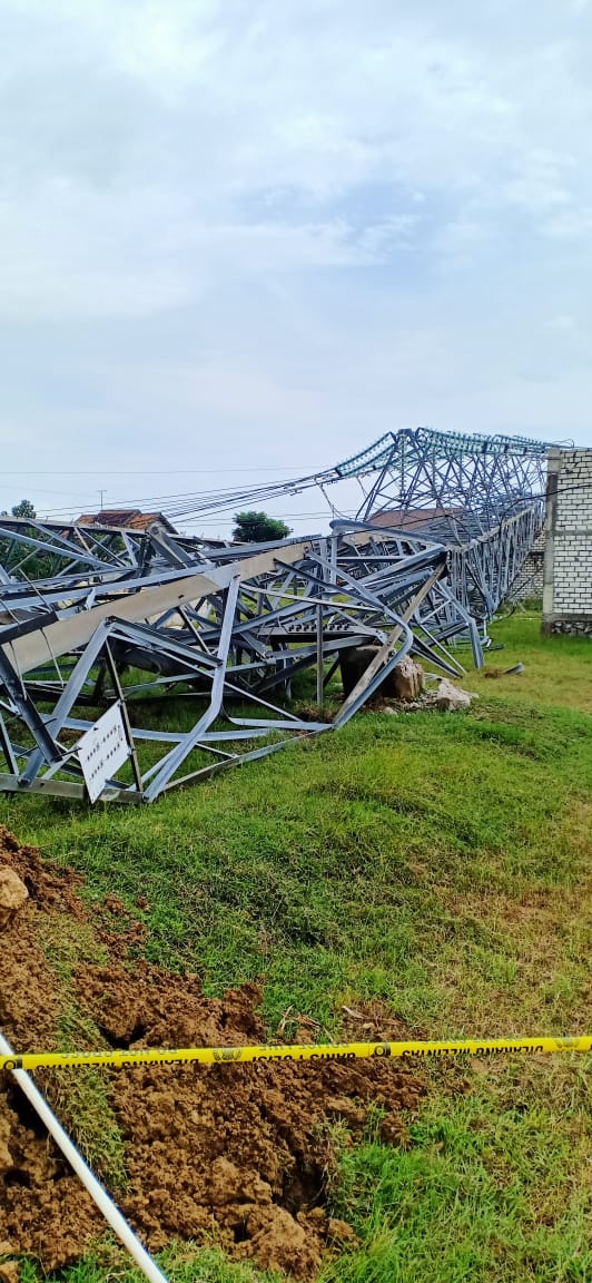  Penyebab Tower SUTT Rembang Roboh dan Daerah yang Masih Padam Listriknya 