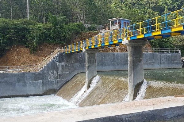  Brantas Abipraya Resmikan PLTM Sako-1 di Sumbar