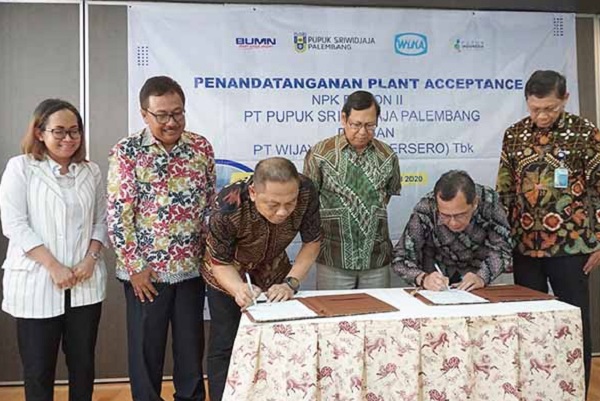  Pusri Siap Operasikan Pabrik NPK Fusion II