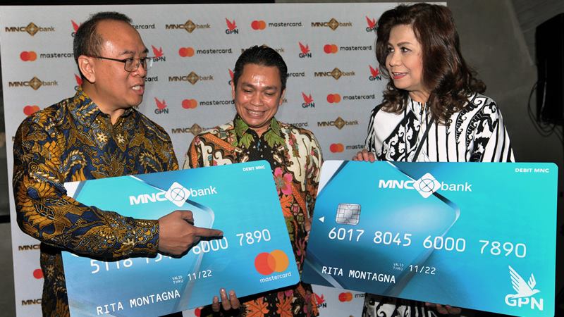  Bank MNC Luncurkan Kartu Debit Mastercard dan GPN