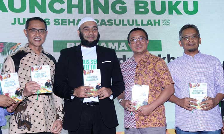  PELUNCURAN BUKU JURUS SEHAT RASULULLAH