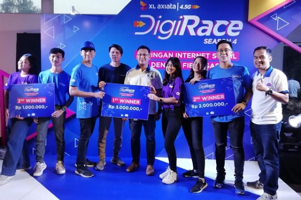  Buktikan Kelancaran Jaringan Data di Cimahi, XL Axiata Gelar DigiRace 2020