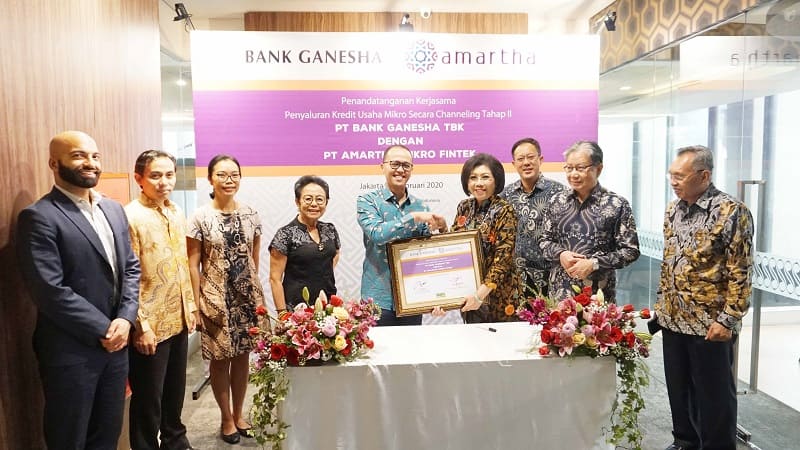  Bank Ganesha Perkuat Kerjasama Dengan Amartha untuk Penyaluran Kredit UMKM