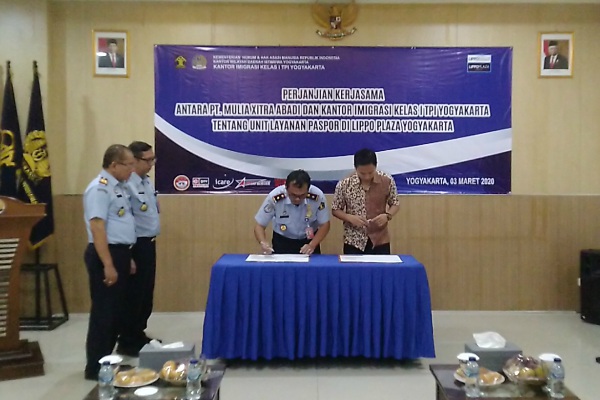  Layanan Pembuatan Paspor Kini Dibuka di Lippo Plaza Jogja