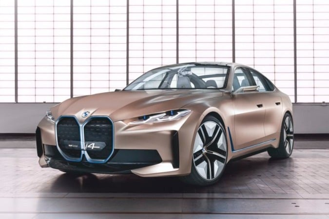  Ini Tampilan BMW i4, Mobil Konsep Listrik Siap Produksi 2022