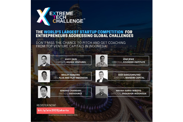  Extreme Tech Challenge, Kompetisi Startup Global Hadir di Indonesia