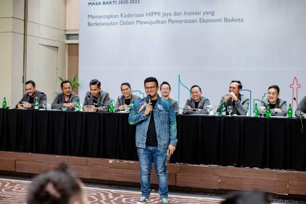  Caketum HIPMI Jaya Indra Rukman Canangkan Program Panca Indra