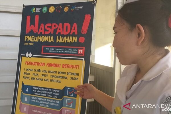 RSUP Kandouw Manado Rawat Dua Pasien Sepulang dari Luar Negeri