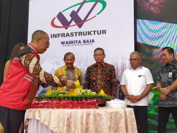  Waskita Karya Infrastruktur Resmikan Pabrikasi Baja