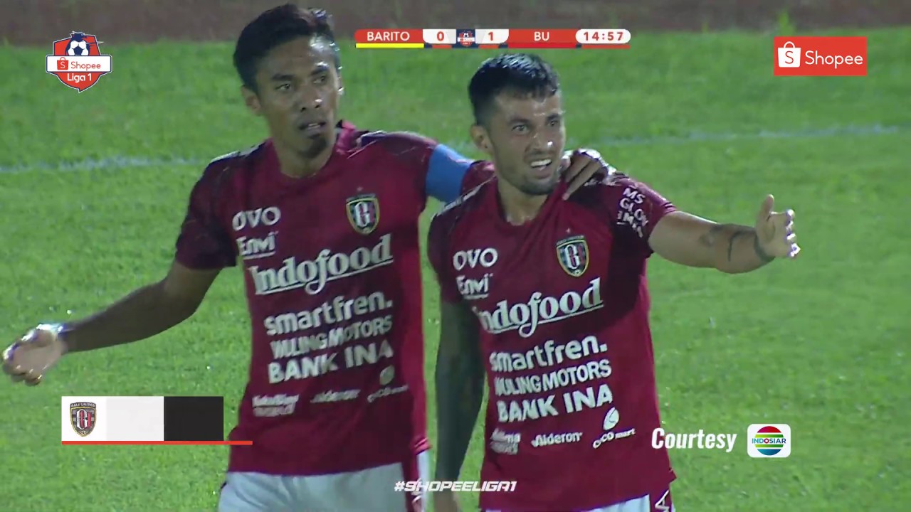  Liga 1: Bali United Tekuk Barito Putera, Bawa Pulang 3 Poin