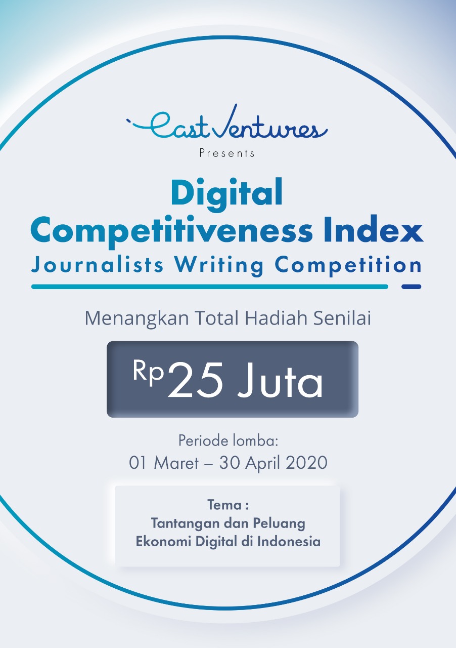  East Ventures Digital Competitiveness Index Journalists Writing Competition