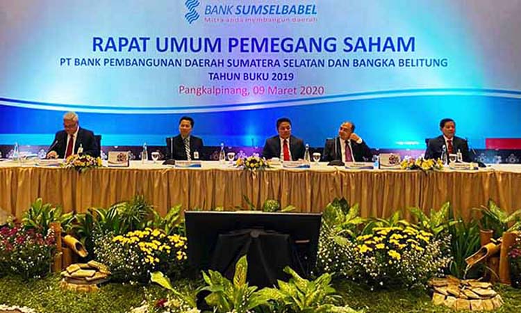  Laba Rp363 miliar, Bank Sumsel Babel Bagikan Dividen Rp181,5 Miliar