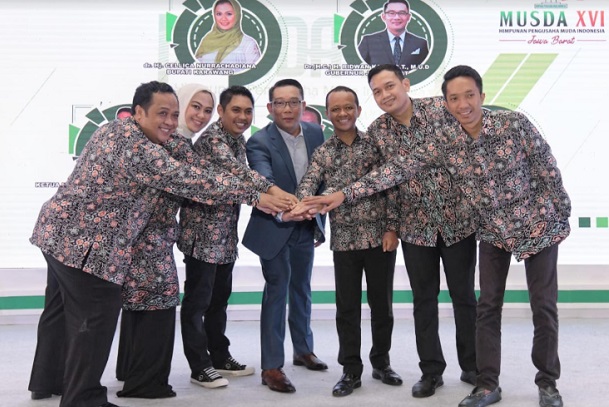  Ridwan Kamil Minta Pengusaha Muda Jabar Ambil Porsi Investasi