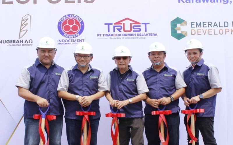  Emerald Land Mulai Bangun Kawasan Mixed Use di Karawang Barat