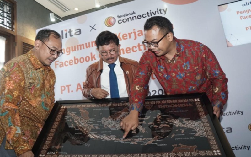  Alita dan Facebook Berkolaborasi Perluas Jaringan Fiber Optik Indonesia