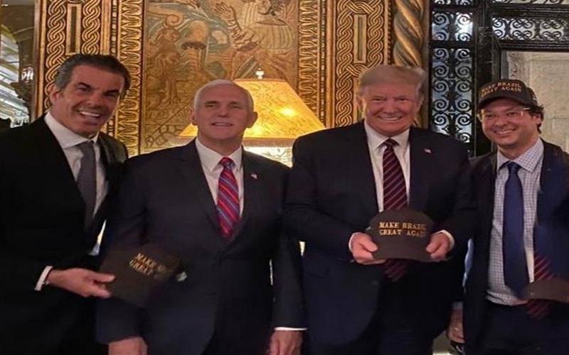  Menteri Komunikasi Brasil Positif Corona, Sempat Bertemu Trump dan Mike Pence di Florida