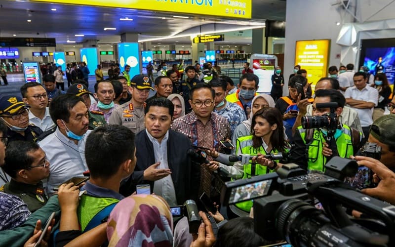  BUMN Awasi Corona Masuk Lewat Bandara