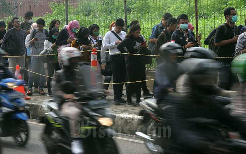  Virus Corona di Jakarta, Pembatasan Transportasi Umum Bikin Kacau