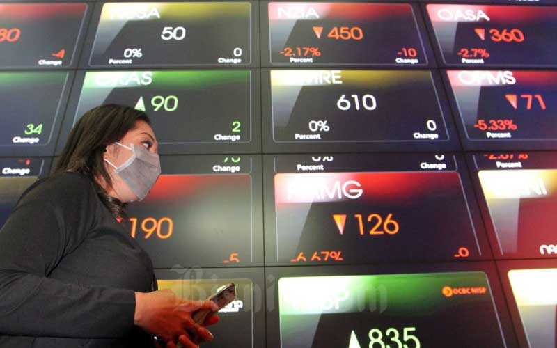  Penutupan Sesi I Senin (16/3):  IHSG Merah 3,5 Persen, 316 Saham Melemah
