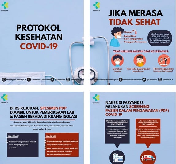  Ini Protokol Kesehatan jika Mengalami Gejala Corona Virus Covid-19