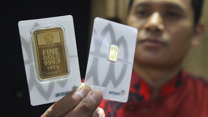  Harga Emas Antam 24 Karat Hari Ini, 18 Maret 2020 Naik Tajam